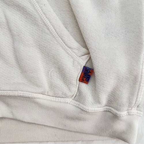 Freecity Cream Artists Wanted French Terry Cotton Blend Oversized Hoodie 1 S - Picture 5 of 12