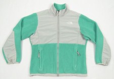 The North Face TNF Denali Polartec Fleece Youth Girls Full Zip Coat Jacket L