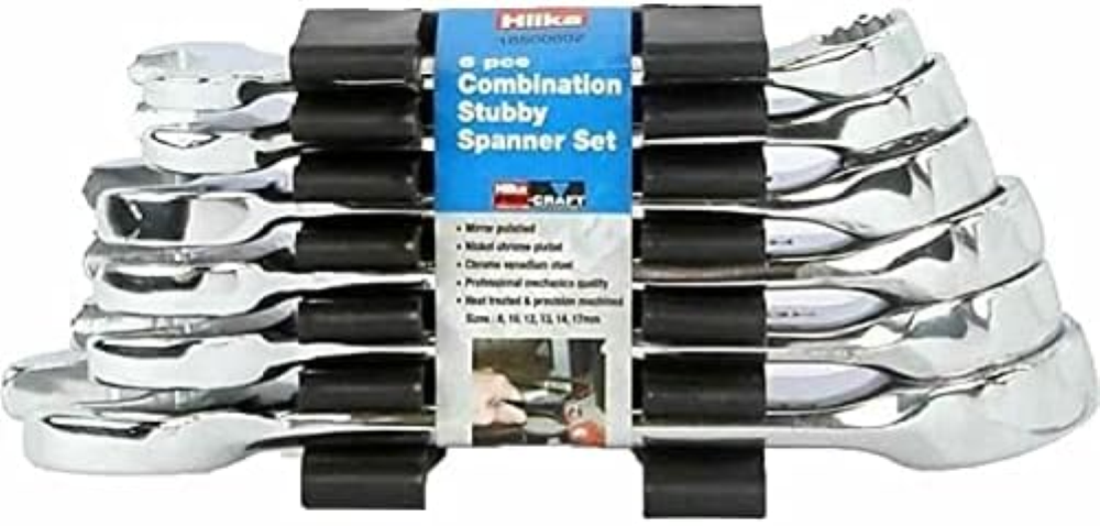 Hilka Tools 16500602 - Set di chiavi combinate, 6 pezzi