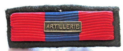 NATIONAL DEFENSE Bronze - ARTILLERY Stapler - Ribbon - Medal Reminder