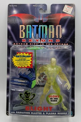 1999 Batman Beyond BLIGHT Figure Glow in the Dark Hasbro NEW SEALED