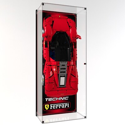 BRICK IN IT Wandvitrine für LEGO  Technic Ferrari Daytona SP3 42143