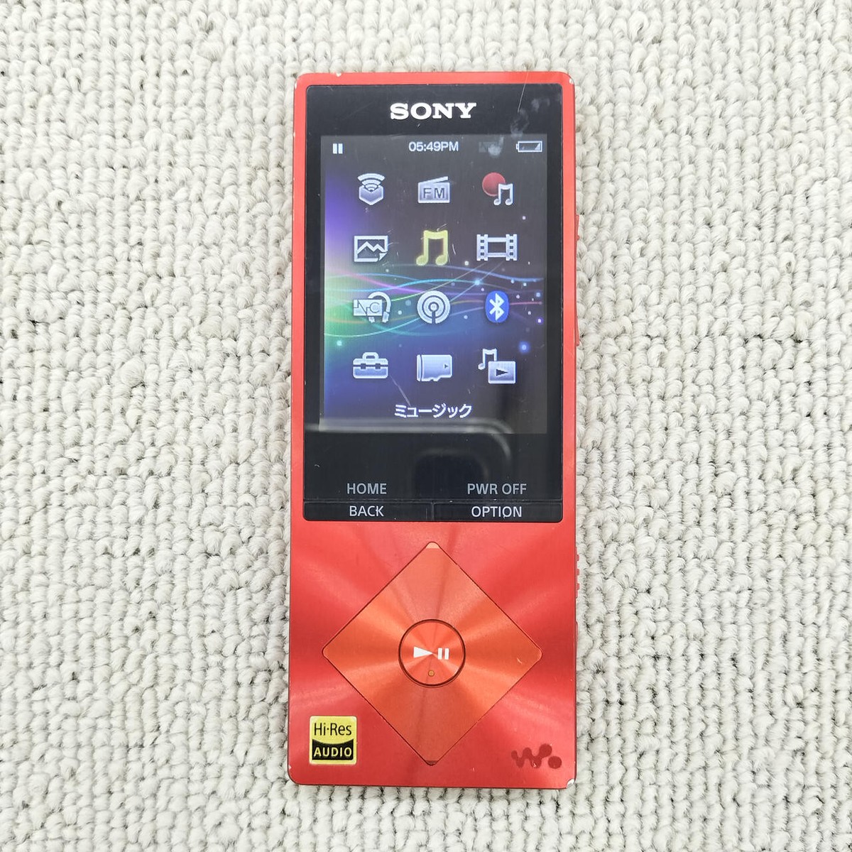 SONY NW-A25 デジタルオーディオプレーヤー SONY NW-A25HN レッド