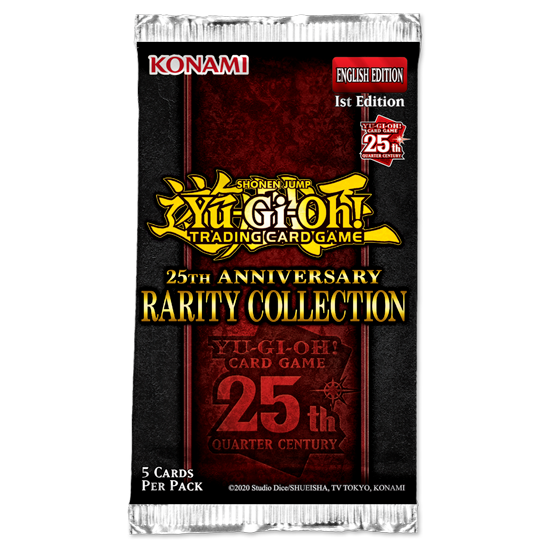 1X SEALED - Yu-Gi-Oh 25th Anniversary Rarity Collection Booster
