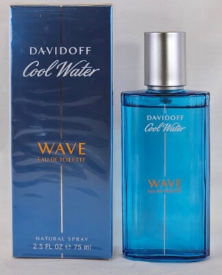 Davidoff Cool Water Wave Men 2.5. Oz 75ml Eau de Toilette Spray