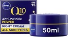 NIVEA Q10 Anti Wrinkle Power Revitalising Night Cream 50ml Face All Skin Types