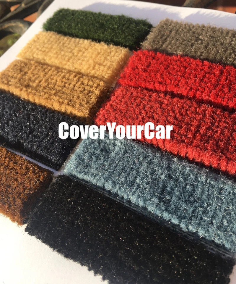 Juego de alfombras Riley 1 1/2 litro RMA 1946-52 calidad Reino Unido hecho a pedido elección de color Foto 2 de 4