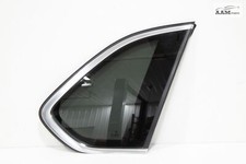 2014-2018 BMW X5 F15 REAR RIGHT SIDE QUARTER WINDOW GLASS W/ MOLDING OEM