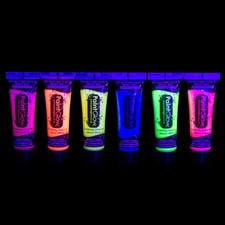 Paint Glow 10ml/.34oz UV Blacklight Face and Body Glitter Gel- FAST USA Shipping
