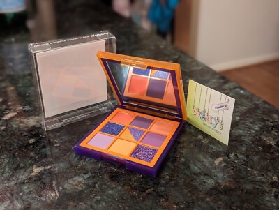 HUDA BEAUTY Color Block Obsessions Orange Purple Eyeshadow Palette AUTHENTIC NEW