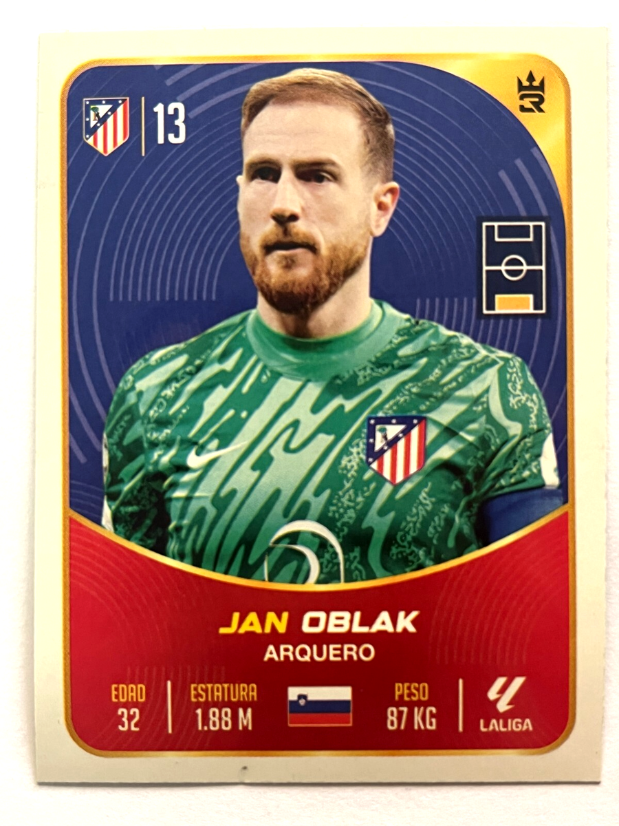 2025 FIFA CLUB WORLD CUP 3R Sticker #077 JAN OBLAK Atletico Madrid