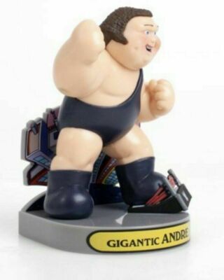 Garbage Pail Kids Topps GPK x WWE Gigantic ANDRE Figurine NEW DAMAGED ...