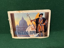 Vintage Italian Vatican Rome Souvenir Book