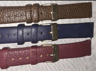 3 Women Watch Bands Red Blue Brown Mink Dolly Eylure London Kiss