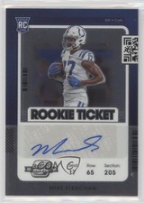 2021 Panini Contenders Optic Rookie Ticket Auto Mike Strachan #193 Auto 05lb