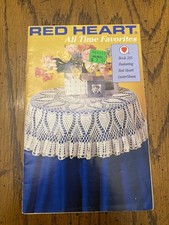 Vintage 1980 Red Heart ALL TIME FAVORITES Cro...