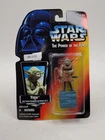 Star Wars Power of the Force Yoda Action Figure with Backpack & Gimer Stick