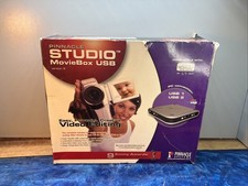 PINNACLE Studio MovieBox DV Version 9 Disc CD Software Cords Complete Set New
