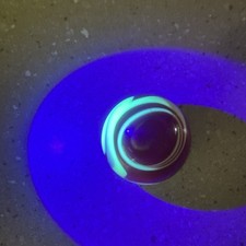 Vintage Uranium Glass Gear Shift Knob Marble Swirl Hot Rod Rat Rod Car 2