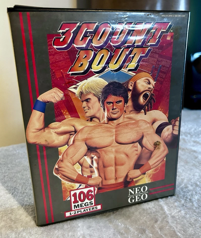 SNK Neo Geo AES 3 Count Bout komplett sehr guter Zustand Sammlerstück - Bild 4 von 4
