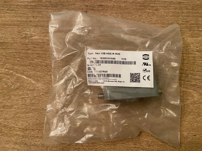 Harting 19300101540 Connector (Han 10B-HSE-R-M20)