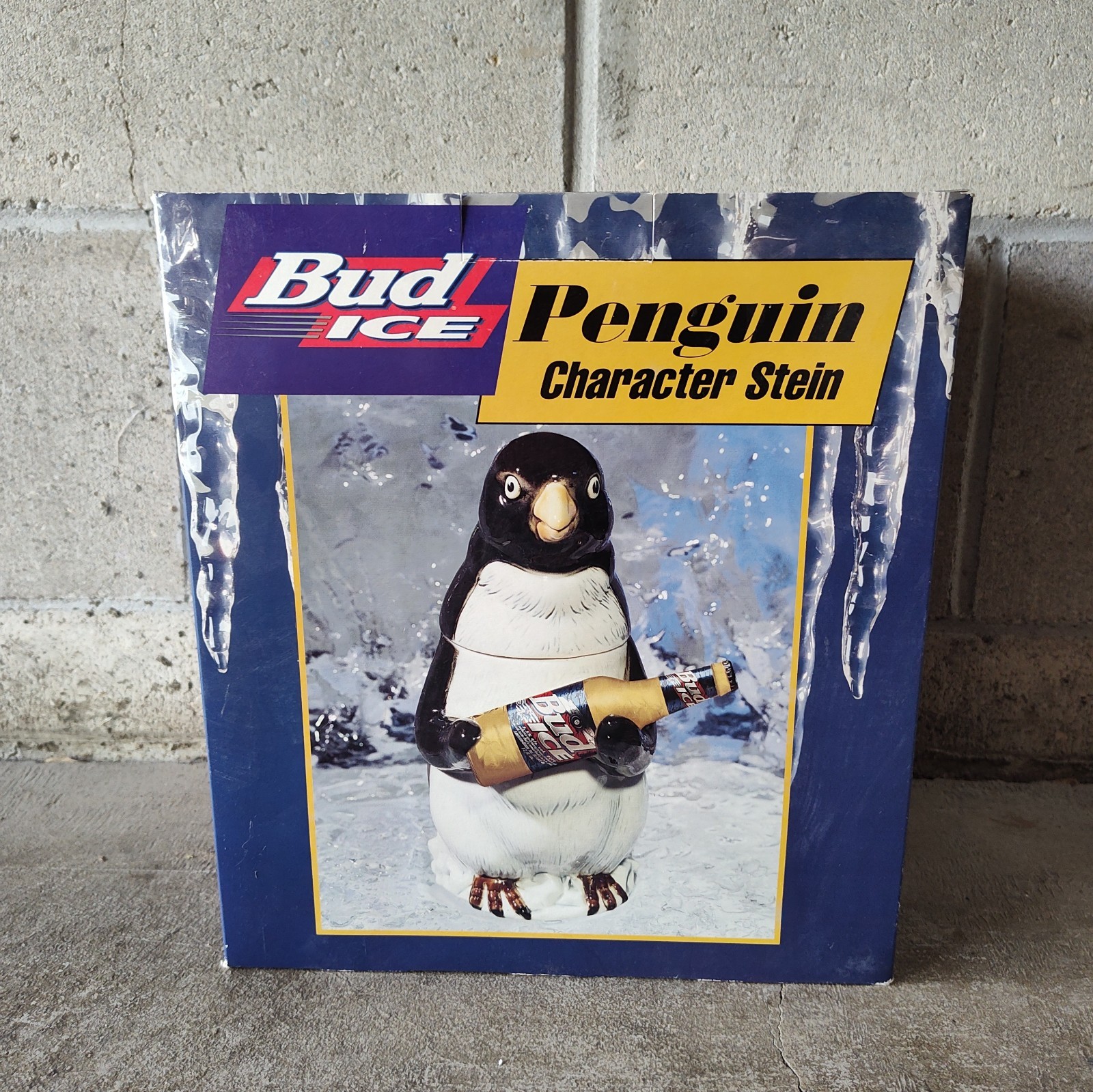 Bud Ice Beer Penguin Character Stein | eBay