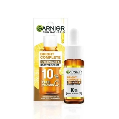 Garnier Bright Complete Night Vitamin C Serum With 10% Pure Vitamin C 15ml