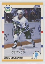 1990-91 Score Rookie & Traded Doug Crossman #52T q7c