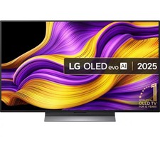 LG G5 48" OLED evo AI 4K HDR Smart TV 2025 (Stand Version) - OLED48G56LS - 120 H