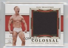 2024 Panini National Treasures WWE Colossal Materials 12/99 Ilja Dragunov 0hn8
