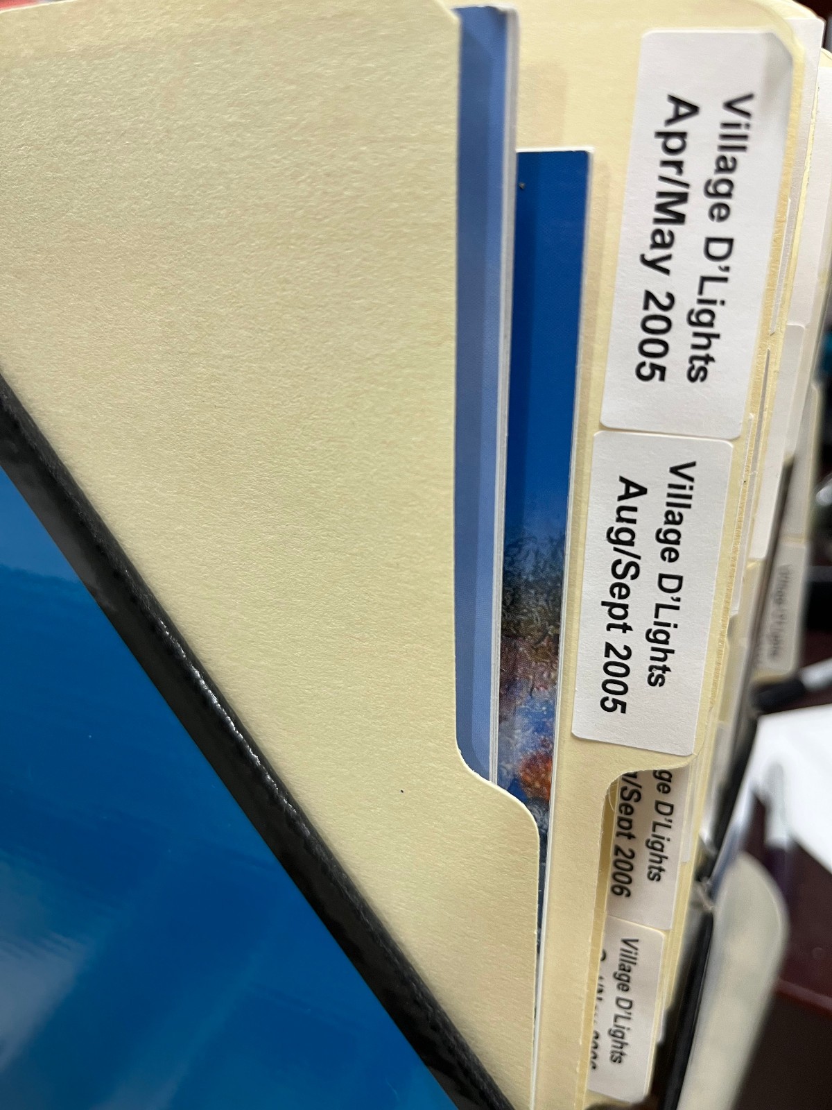 Department 56- Village D-Lights Magazine $5 each #00005