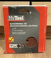 5X Schleifscheiben 125Mm K240 Gelocht FüR Holz Und Farbe Klett Mytool