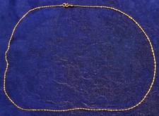 vtg Solid 14K gold Italy 18 inch Necklace 1.4 grams very nice condition !!!!!!!! 3110.13 per troy oz