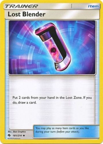 Lost Blender - 181/214 - Uncommon - Moderately Played - Lost Thunder