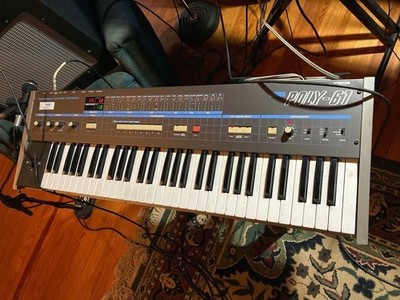 Korg Poly 61 vintage analog Synthesizer keyboard synth 61 key as is ...