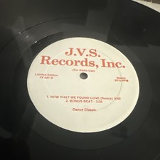 Various Artists Dance Classic 12” White Vinyl JVS JV 607 Disco Funk DJ VG+