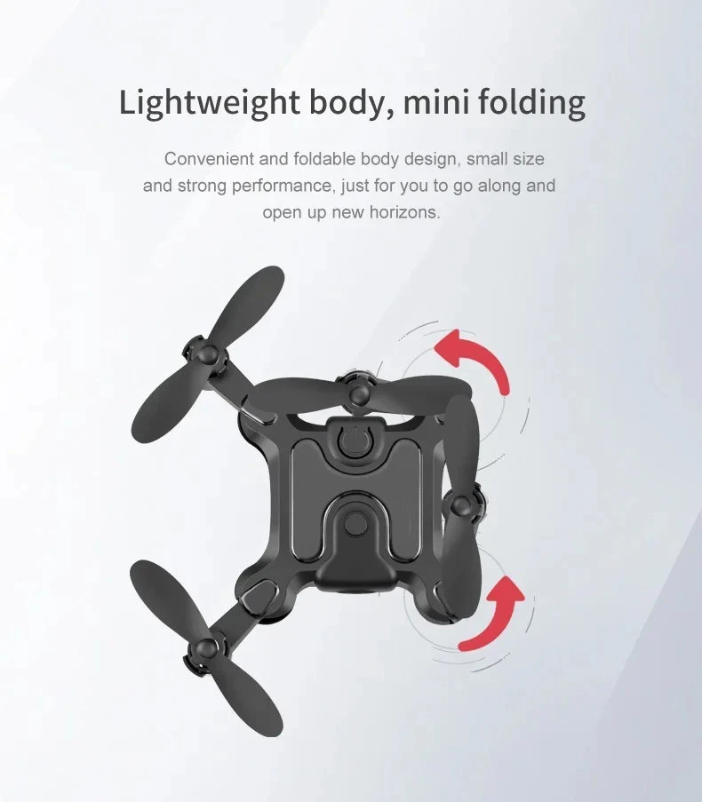 2.4G 6-Axis Mini RC Drone Quadcopter LED Gyro Toy Aircraft w/Remote - Image 3 of 4
