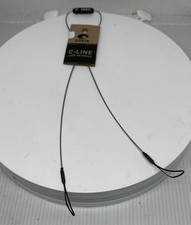 NEW Costa Del Mar  C-Line Loop Eyewear Leash, Retainer, Cord, Silver/Black USA
