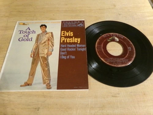 Elvis Presley 45EP - A Touch of Gold - Vol. I - RCA Victor EPA-5088 w/cvr Maroon