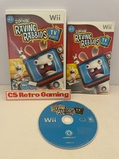 Rayman Raving Rabbids TV Party (Nintendo Wii) Complete CIB w/Manual Tested GC
