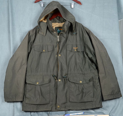 Hodgman #4010 Men's Hooded Field Jacket Waterproof Breathable Duck Hunting Large