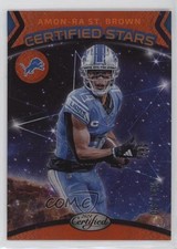2024 Certified Certified Stars Orange Mirror 85/149 Amon-Ra St Brown #6 2qw