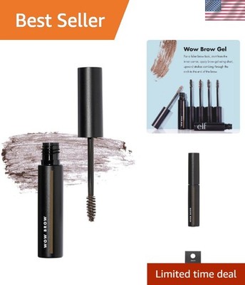 Wow Brow Gel: Buildable Volume & Brow Locking -  Formula in Neutral Brown