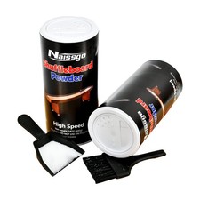 Shuffleboard Sand Wax Shuffleboard Set with Small Brush Pan, 2 Cans 2 14 oz