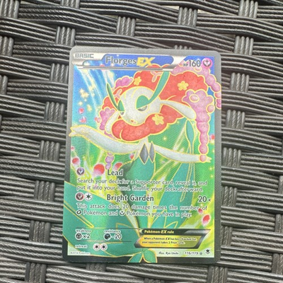 #ad Pokémon Florges EX 116 119 XY Phantom Forces Full Art Ultra Rare Basic Holo HP1… $45.00