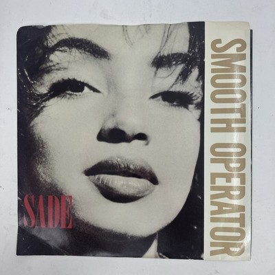 Sade ''Smooth Operator'' Vinyl Single Portrait 1985 Picture Sleeve 7'' 45 RPM