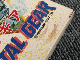 KONAMI Metal Gear Famicom software