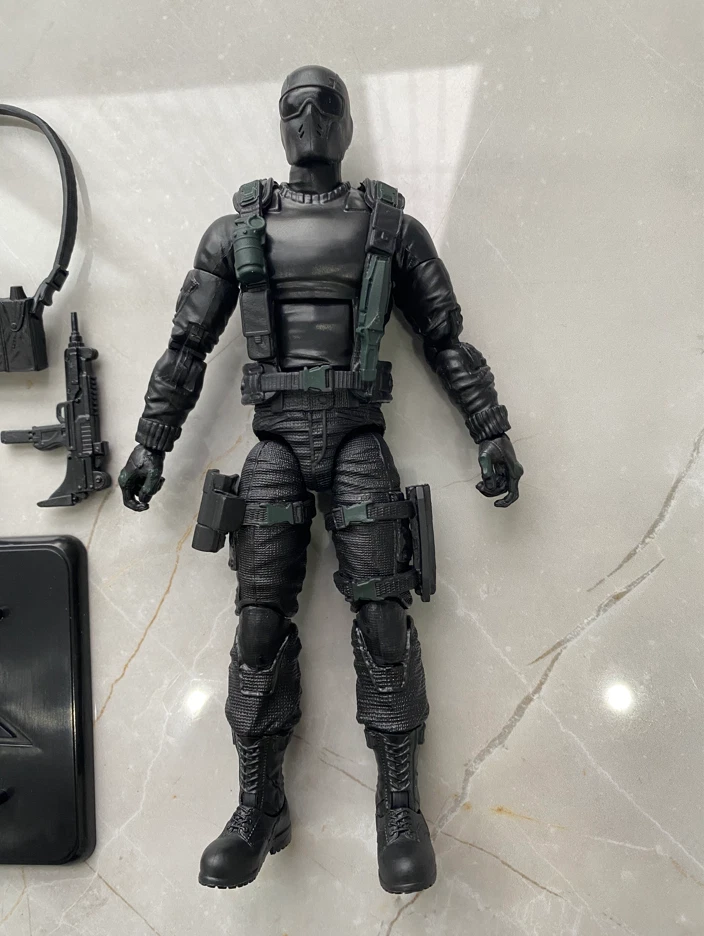 Hasbro G.I. Joe Classified Series Retro Cardback Snake Eyes Official - No Box - Image 2 of 4