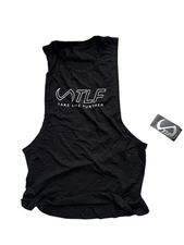 TLF Take Life Further Men’s Drop Tank Tops Stringers Gym Tee S Small
