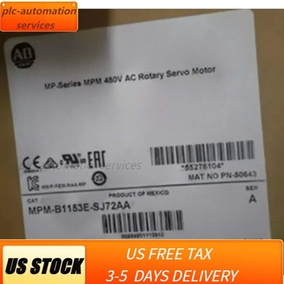 New Sealed AB MPM-B1153E-SJ72AA Servo Motor MPMB1153ESJ72AA Free Shipping